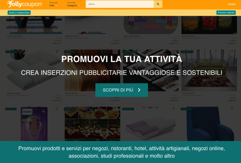 Jolly Coupon: peculiarità e descrizione del servizio