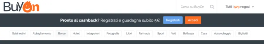 Buyon Cashback - Come funziona - Pro e contro del servizio