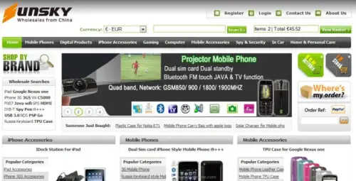 Sunsky - Ottimi Prezzi per Grandi Affari