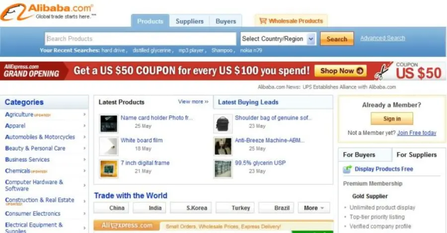 Guida ad Alibaba.com - Come evitare le truffe